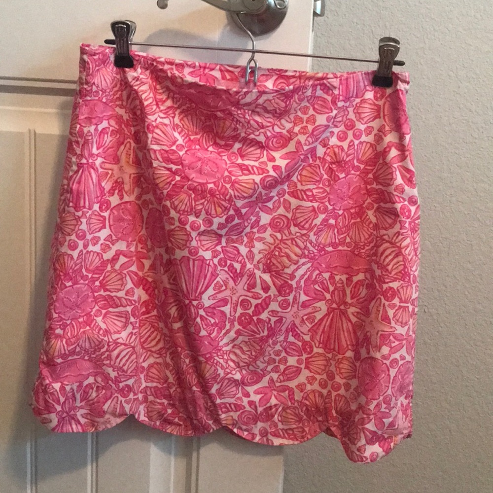 Sailor’s Valentine Scalloped Skirt